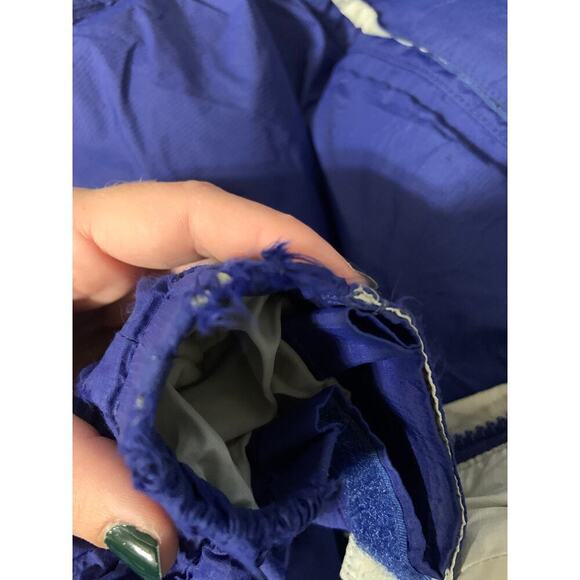 VTG LL BEAN FULL ZIP NYLON RAIN JACKET COAT WOMEN XL HIKING OUTDOOR LIGHTWEIGHT - Picture 8 of 14